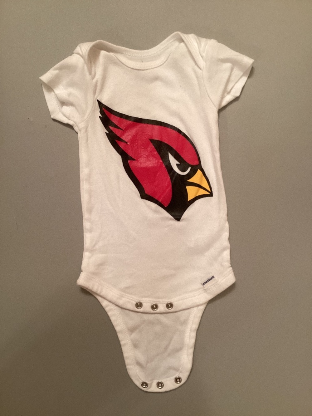 Arizona Cardinals onesie (6-9 mo.)